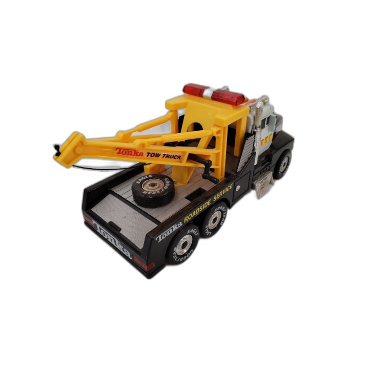 Tonka Roadside Service - Camion Dépanneuse Jouet Vintage - Grue Jaune/