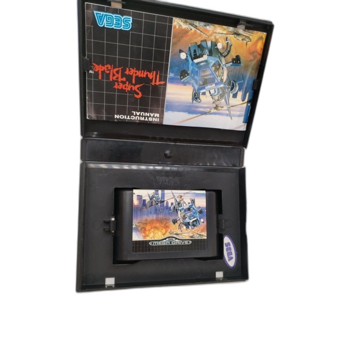Super Thunder Blade - Sega Mega Drive - Shoot'em Up Hélicoptère - Occa