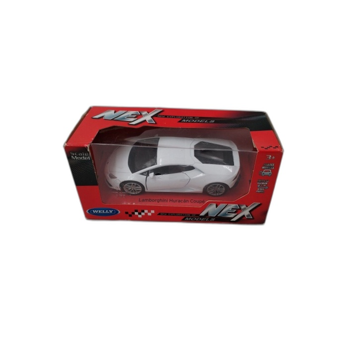 Welly NEX Models - Lamborghini Huracan Coupé Blanc - Voiture Miniature