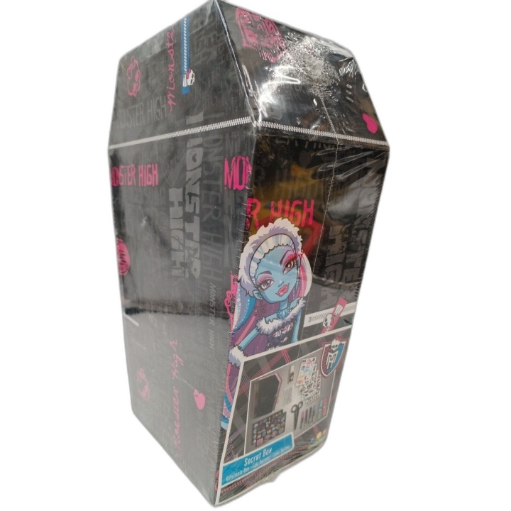Monster High Secret Box Cercueil - Coffret Papeterie Fille - Neuf Sous