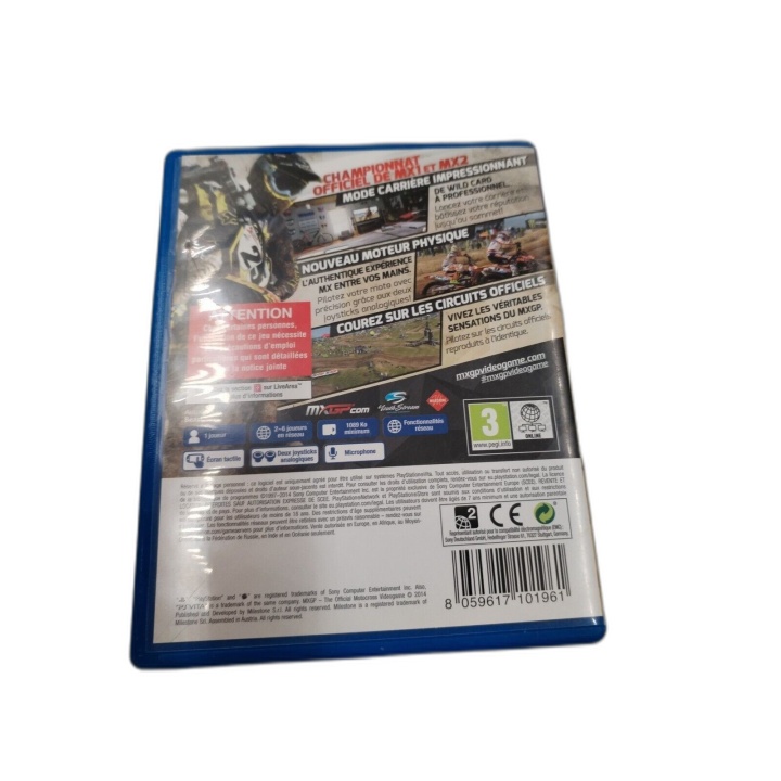 MXGP The Official Motocross Videogame - PS Vita - Jeu Course Moto - Oc