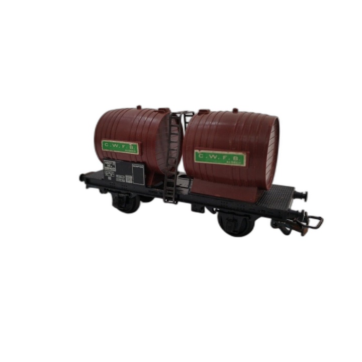 Wagon Plat SNCF 2 Cuves C.W.F.B. - Modélisme Ferroviaire HO - Occasion