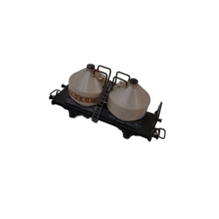 Wagon Plat SNCF Double Silos Algeco HO Modélisme Ferroviaire - Occasio