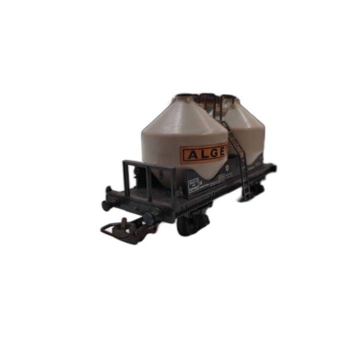 Wagon Plat SNCF Double Silos Algeco HO Modélisme Ferroviaire - Occasio