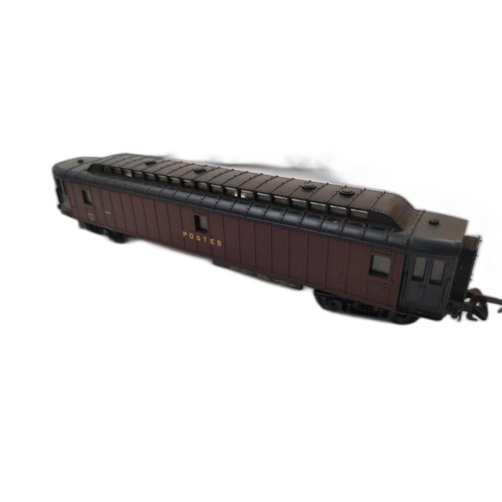 Lot Wagons Train Miniature HO SNCF Postes Voyageurs Marchandises - Occ