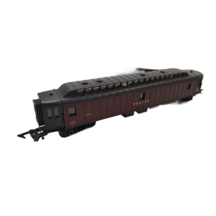 Lot Wagons Train Miniature HO SNCF Postes Voyageurs Marchandises - Occ