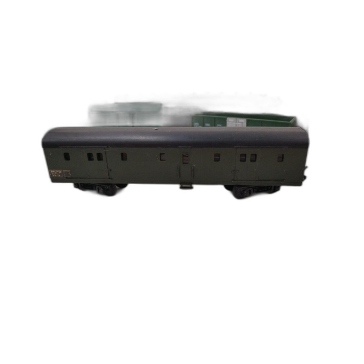 Wagon Fourgon SNCF Vert HO Modélisme Ferroviaire - Train Miniature Occ