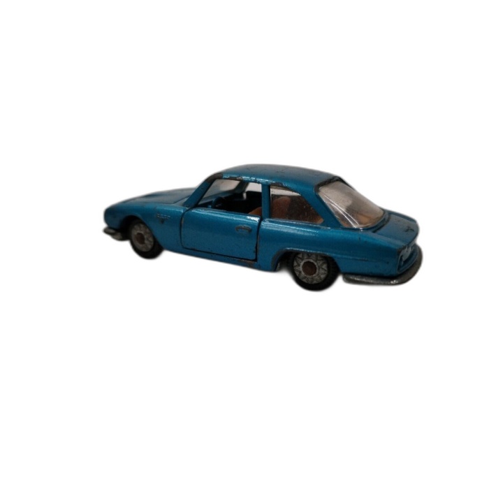 Alfa Romeo 2600 Sprint Politoys 1/66 - Miniature Vintage Métal Bleue -
