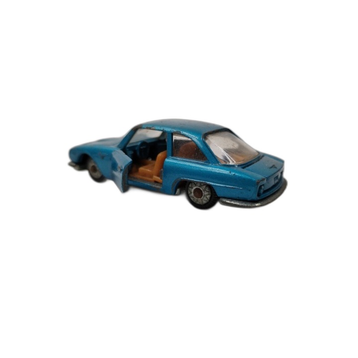 Alfa Romeo 2600 Sprint Politoys 1/66 - Miniature Vintage Métal Bleue -