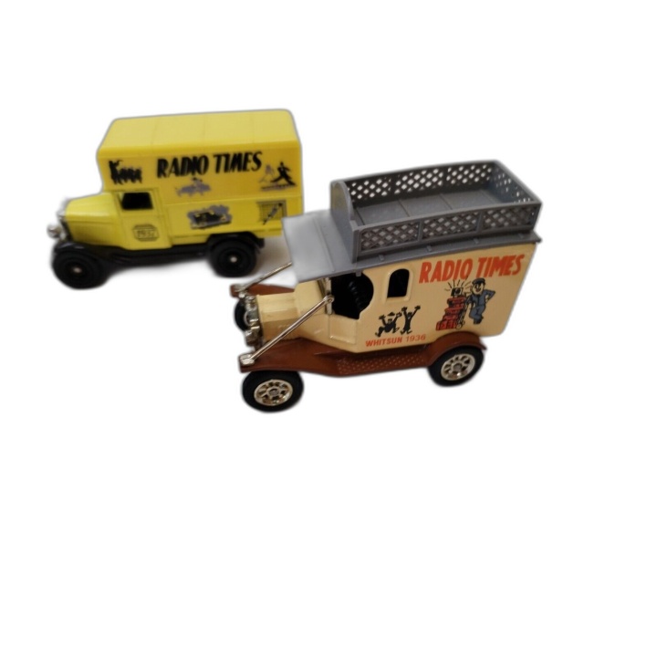 Lot 4 Véhicules Oxford Diecast Radio Times Vintage - Omnibus Ascot - M