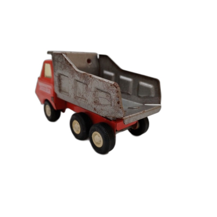 Tonka Camion Benne Vintage Métal Rouge - Jouet Ancien Collection Année