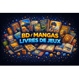 📚 BD, mangas, comics & livres de jeux – Lecture geek & collection