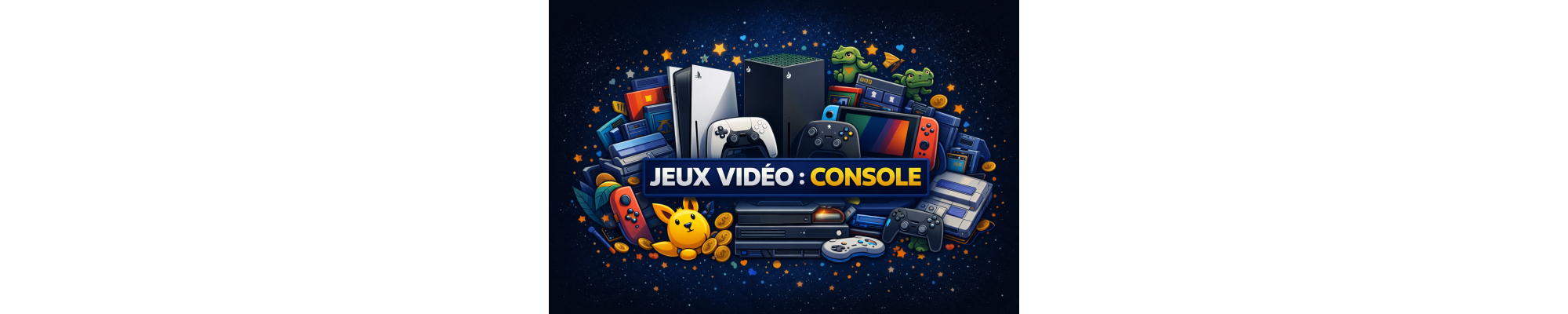 🎮 Consoles de jeux vidéo – Modernes, et portables