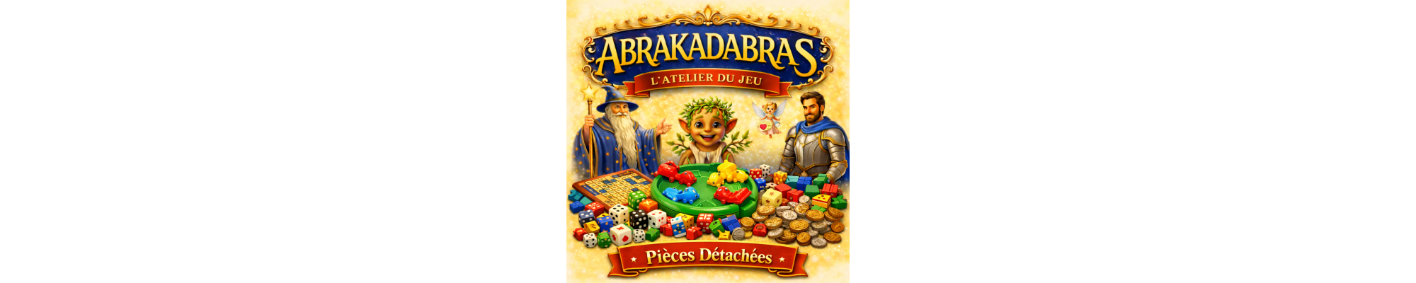 🔧 Pièces détachées jeux de société – Compléter, réparer, recréer