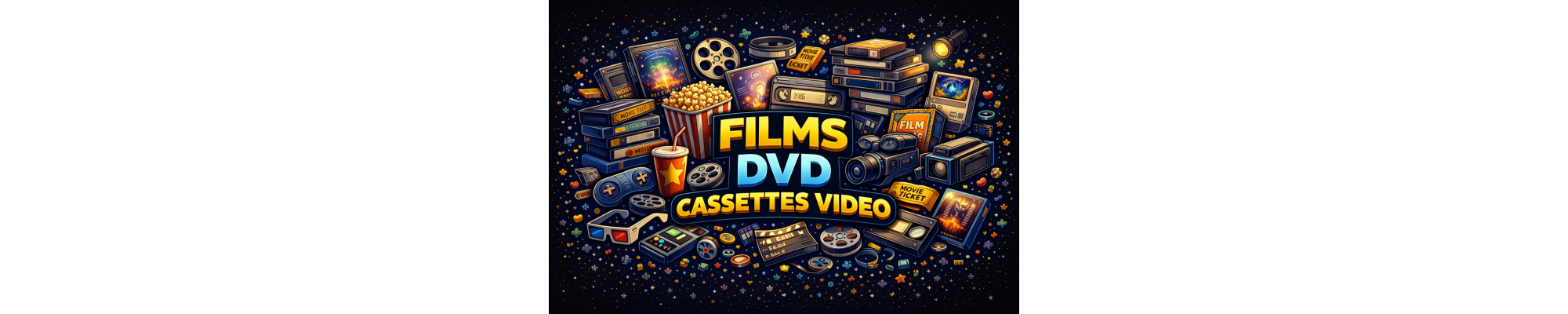 📼 Films, DVD & VHS – Cinéma, animation & collection